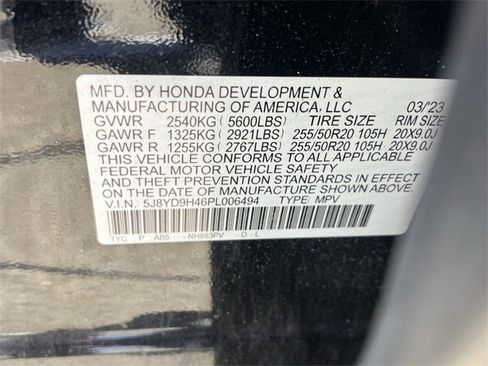 Certified 2023 Acura MDX FWD w/ Technology Package image 35