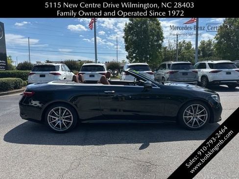 Certified 2023 Mercedes-Benz E 450 4MATIC Cabriolet w/ AMG Line image 3