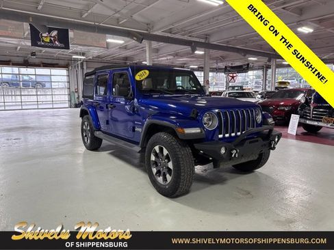 Used 2018 Jeep Wrangler Unlimited Sahara w/ LED Lighting Group image 7