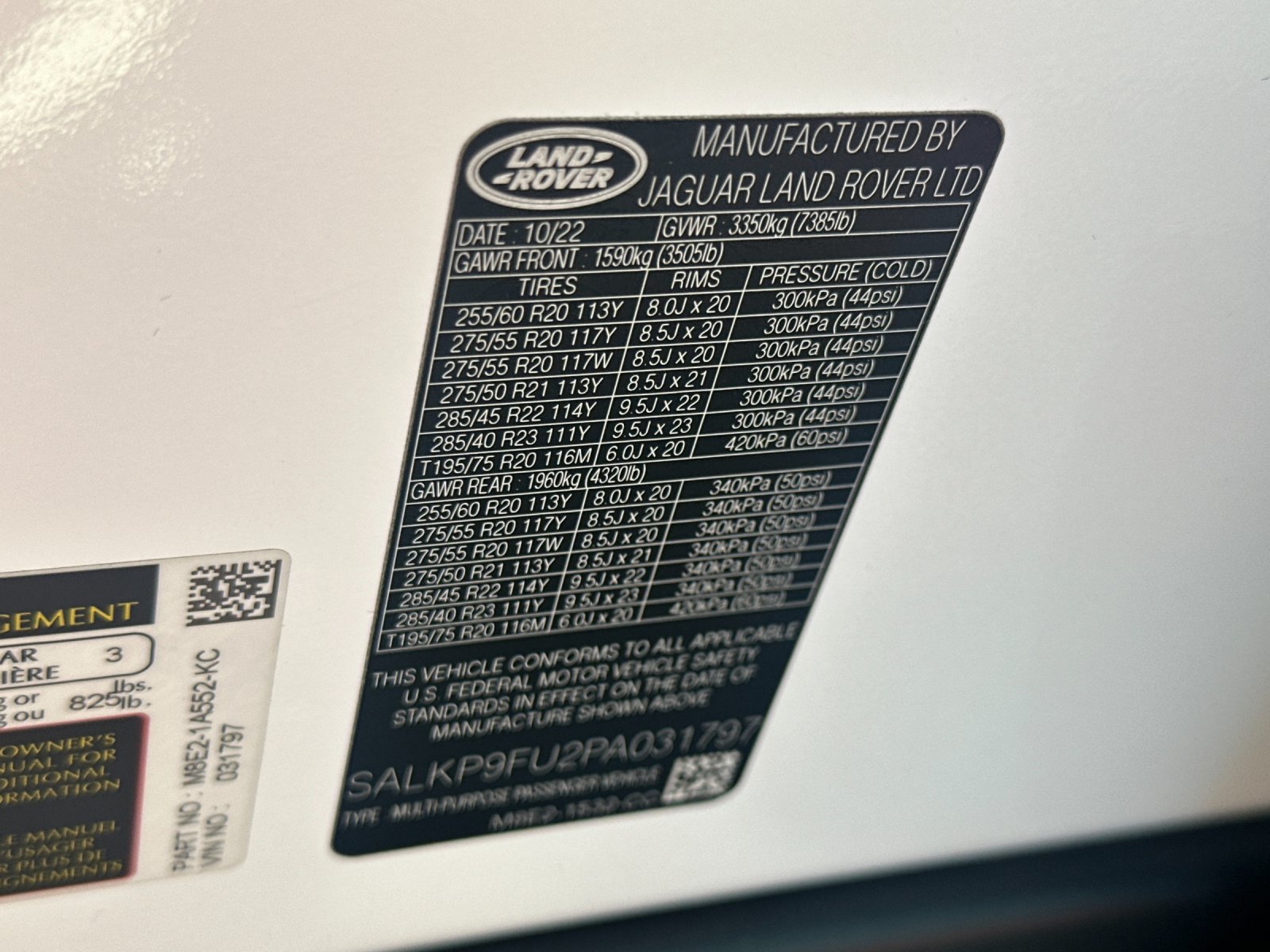 Used 2023 Land Rover Range Rover SE AWD/4WD image 27
