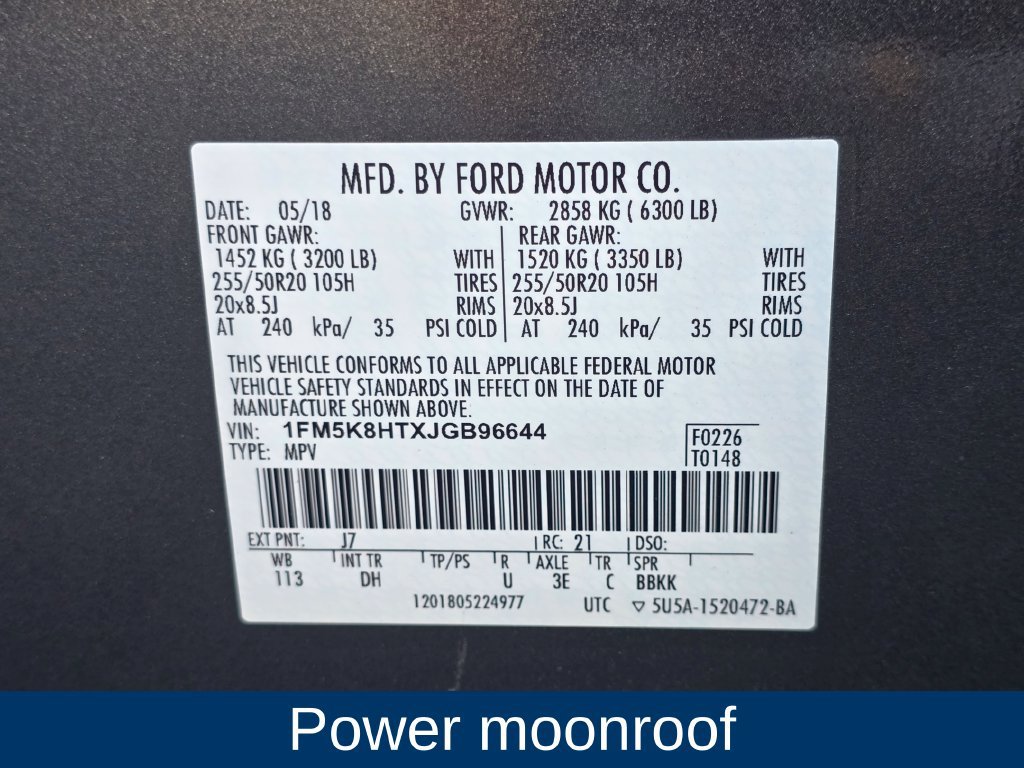 Used 2018 Ford Explorer Platinum AWD/4WD image 10
