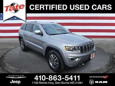 Certified 2021 Jeep Grand Cherokee Limited AWD/4WD image 1