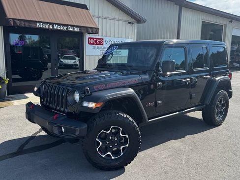 Used 2023 Jeep Wrangler Unlimited Rubicon w/ Cold Weather Group AWD/4WD image 1