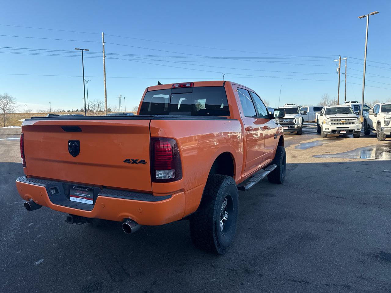 Used 2015 RAM 1500 Sport w/ Ignition Orange Sport Package AWD/4WD image 5