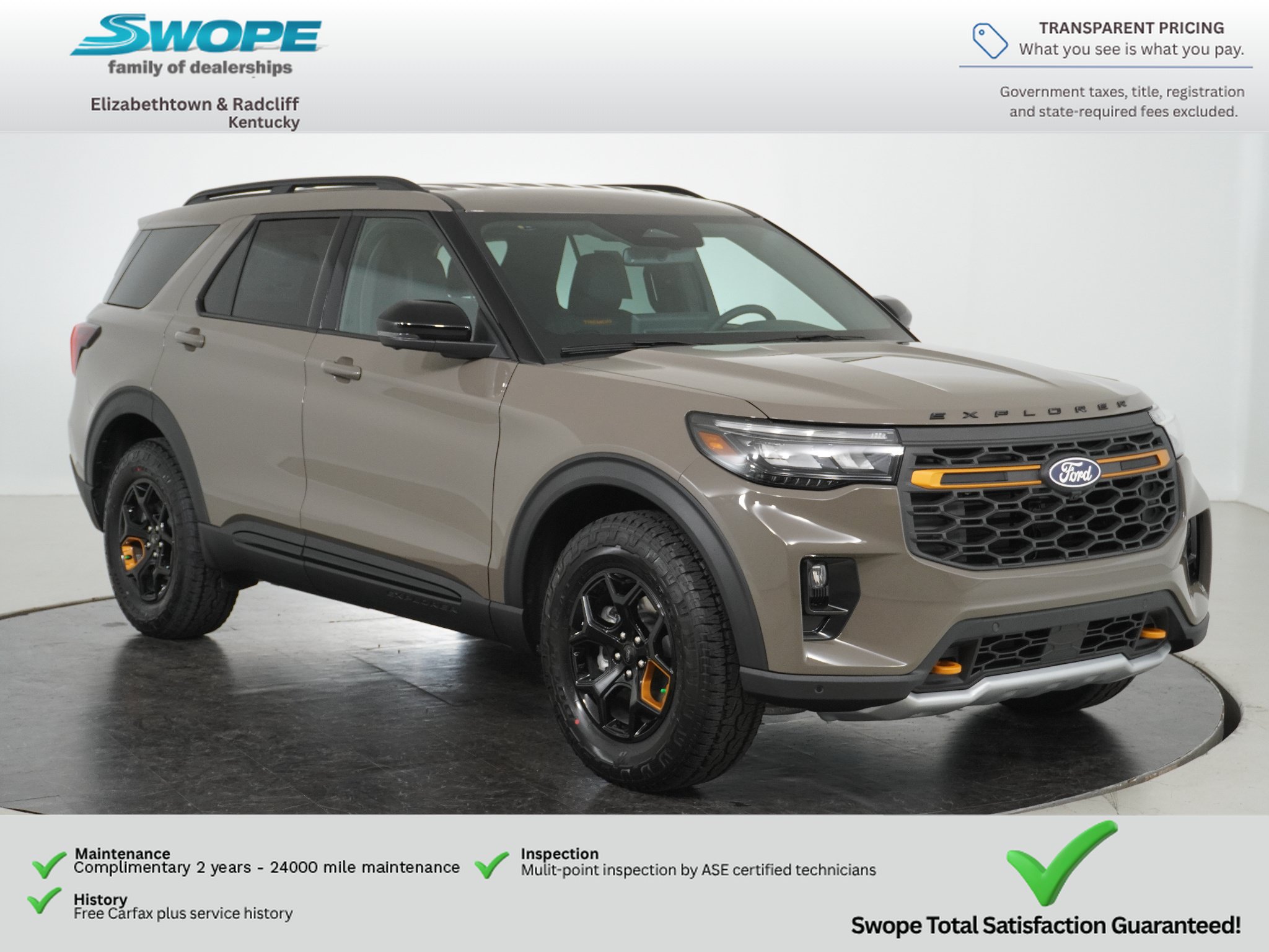 New 2027 Ford Explorer Tremor w/ Tremor Convenience Package AWD/4WD image 1