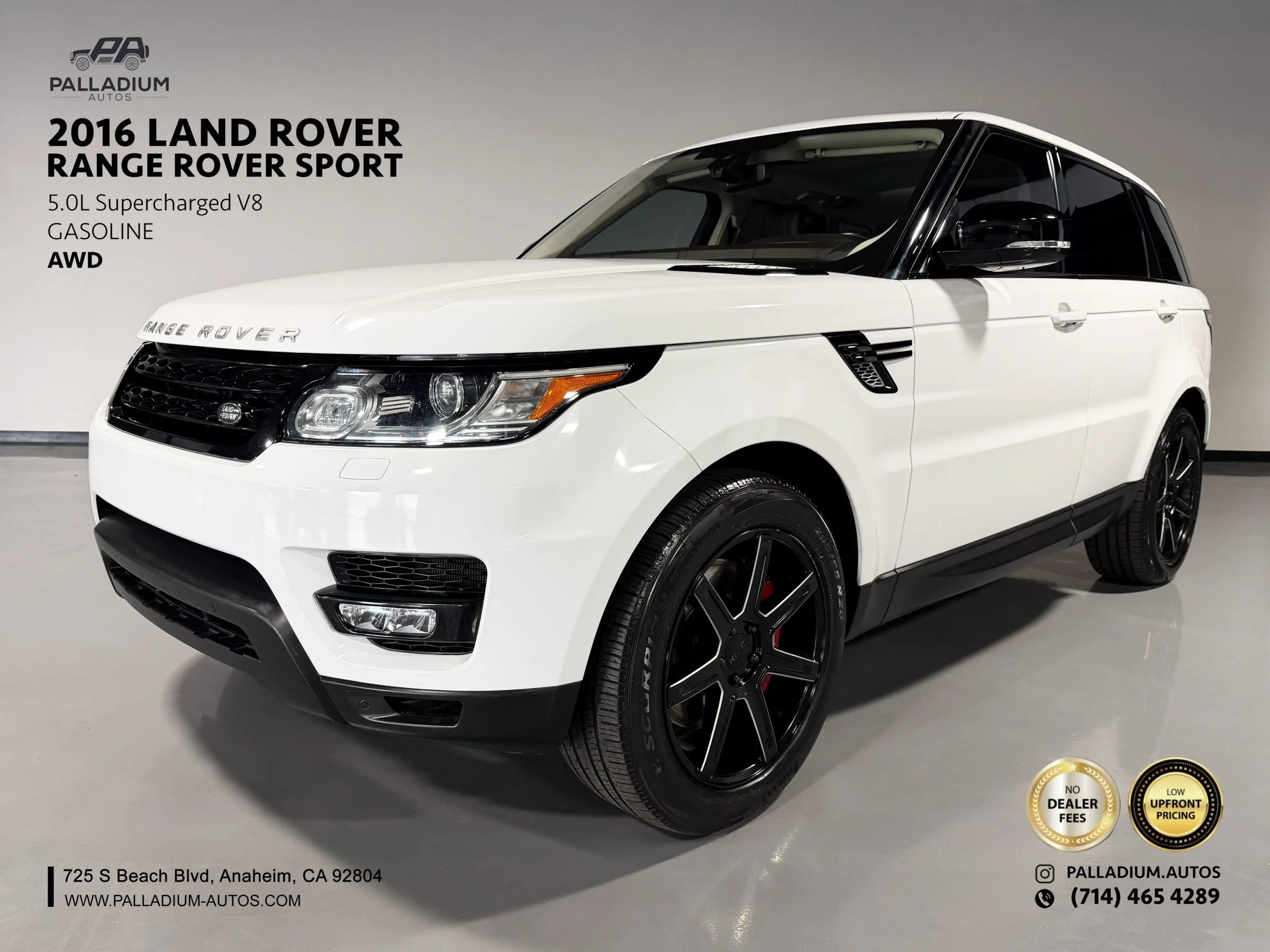 Used 2016 Land Rover Range Rover Sport Supercharged AWD/4WD image 1