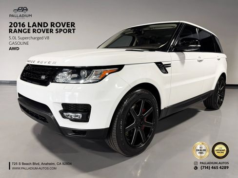 Used 2016 Land Rover Range Rover Sport Supercharged AWD/4WD image 1