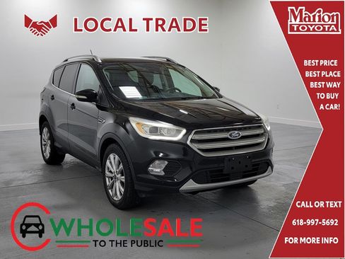 Used 2018 Ford Escape Titanium w/ Ford Safe & Smart Package AWD/4WD image 1