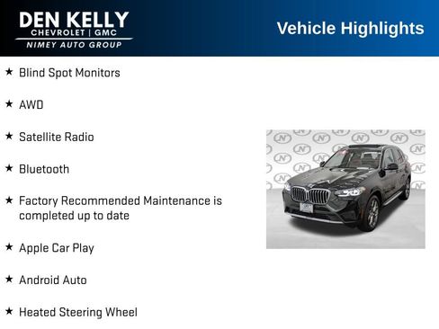 Used 2023 BMW X3 xDrive30i AWD/4WD image 10