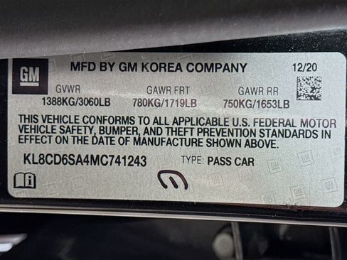 Used 2021 Chevrolet Spark LT image 39