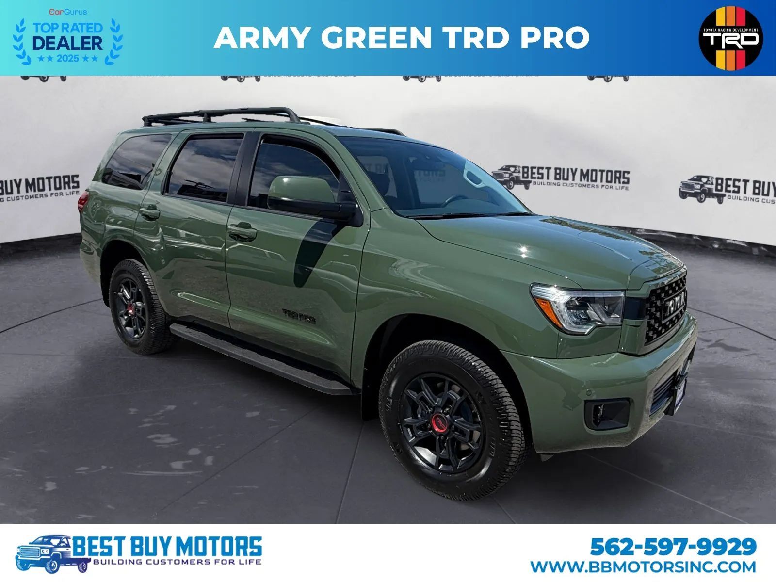 Used 2020 Toyota Sequoia TRD Pro AWD/4WD image 1