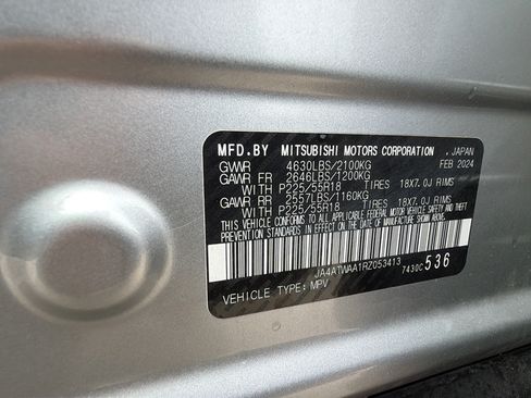 Used 2024 Mitsubishi Eclipse Cross SE AWD/4WD image 20