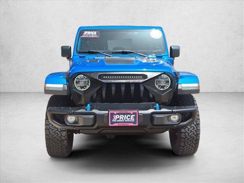Used 2021 Jeep Wrangler Unlimited Rubicon 4xe w/ Steel Bumper Group AWD/4WD image 2