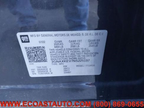 Used 2022 Chevrolet Equinox LT image 16