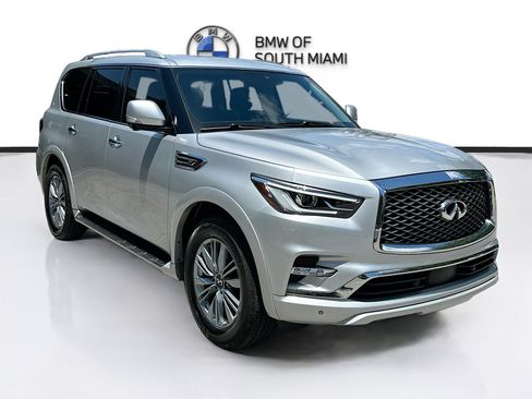 Used 2022 INFINITI QX80 Luxe w/ Cargo Package RWD image 1