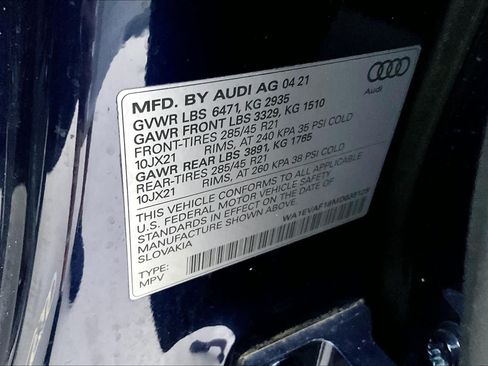 Used 2021 Audi Q8 Premium Plus w/ Premium Plus Package AWD/4WD image 34