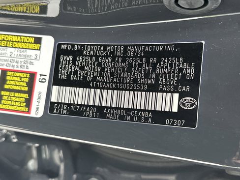 Certified 2025 Toyota Camry LE FWD image 35
