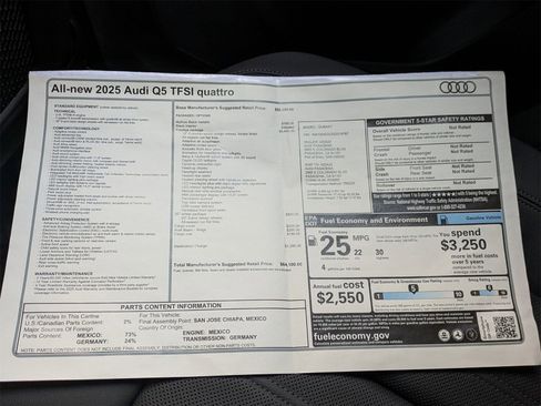 New 2025 Audi Q5 Prestige image 18