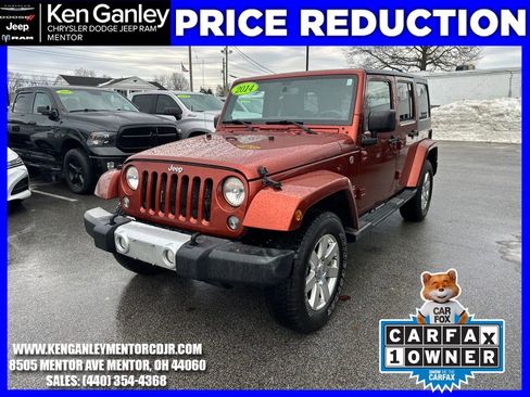 Used 2014 Jeep Wrangler Unlimited Sahara w/ Connectivity Group image 3