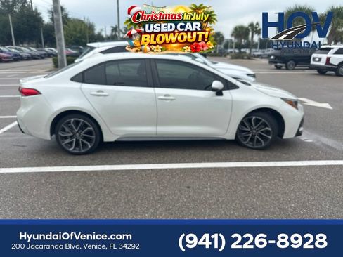 Used 2021 Toyota Corolla SE w/ SE Premium Package FWD image 16