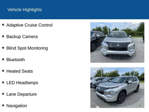 Used 2024 Mitsubishi Outlander SE AWD/4WD image 2