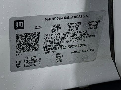 Used 2025 Chevrolet Tahoe High Country w/ Sun And Tow Package AWD/4WD image 35