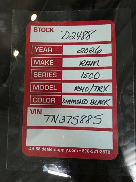 New 2026 RAM 1500 RHO AWD/4WD image 31