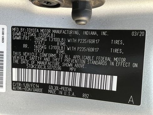 Used 2020 Toyota Sienna LE image 23