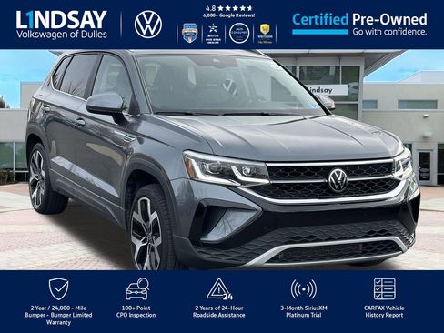 Certified 2023 Volkswagen Taos SEL image 1