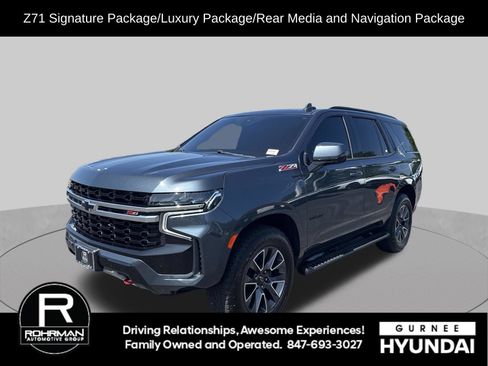 Used 2021 Chevrolet Tahoe Z71 w/ Z71 Signature Package AWD/4WD image 1