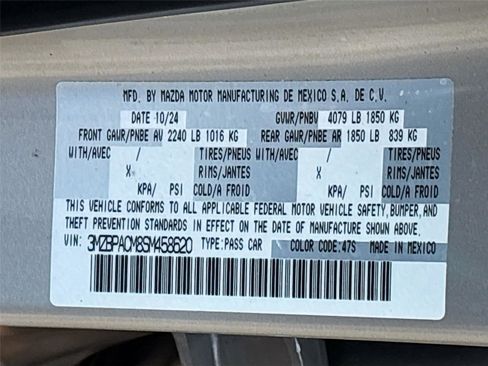 Used 2025 MAZDA MAZDA3 s image 35