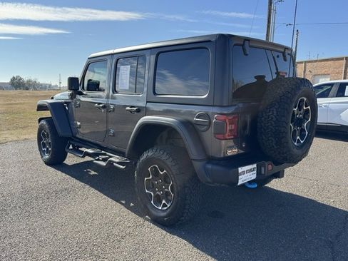 Used 2023 Jeep Wrangler Unlimited Rubicon 4xe w/ Steel Bumper Group image 4
