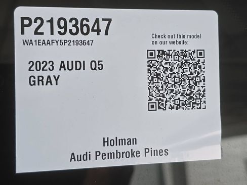 Used 2023 Audi Q5 2.0T Premium Plus w/ Premium Plus Package AWD/4WD image 31