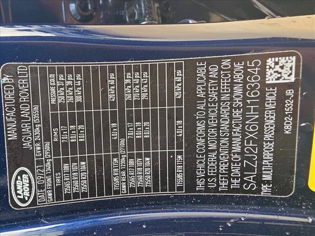 Used 2022 Land Rover Range Rover Evoque S AWD/4WD image 22