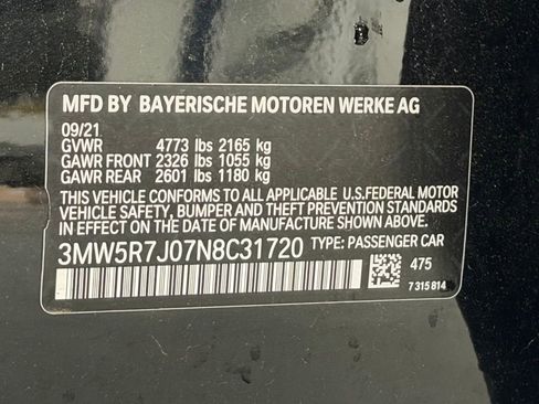Used 2022 BMW 330i xDrive Sedan w/ Driving Assistance Package AWD/4WD image 28