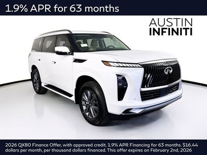 New 2026 INFINITI QX80 Pure w/ Cargo Package