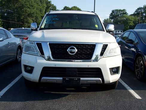 Used 2017 Nissan Armada Platinum w/ Captain Seat Package RWD image 2