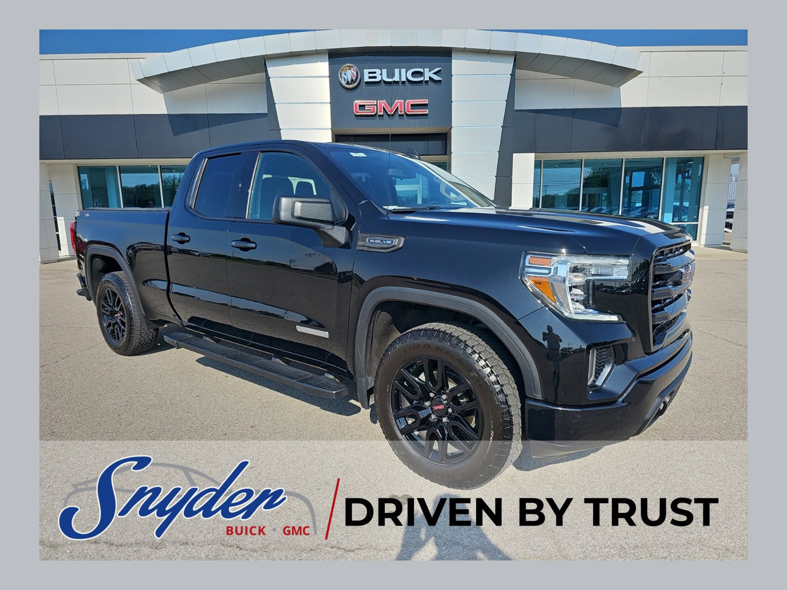 Used 2021 GMC Sierra 1500 Elevation w/ LPO, Elevation Black Package AWD/4WD image 1