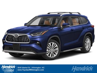 New 2026 Toyota Highlander Platinum