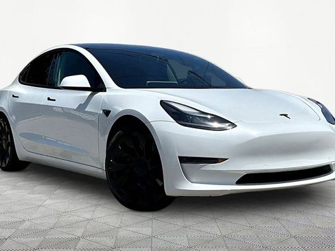 Used 2022 Tesla Model 3 Performance AWD/4WD image 1