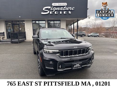 Used 2022 Jeep Grand Cherokee Overland w/ Adv Protech Group III AWD/4WD image 1