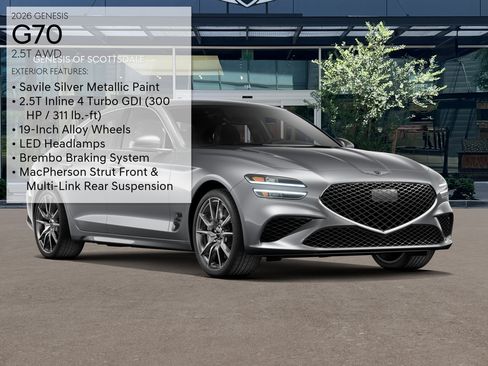 New 2026 Genesis G70 2.5T AWD/4WD image 3