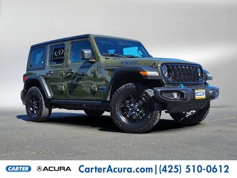 Used 2024 Jeep Wrangler Unlimited AWD/4WD image 1