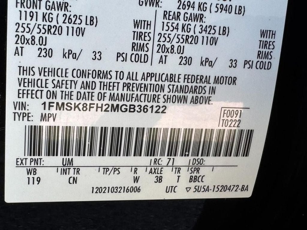 Used 2021 Ford Explorer Limited AWD/4WD image 26
