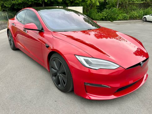 Used 2021 Tesla Model S Plaid AWD/4WD image 3