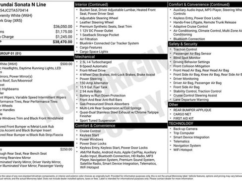 New 2026 Hyundai Sonata N Line image 6
