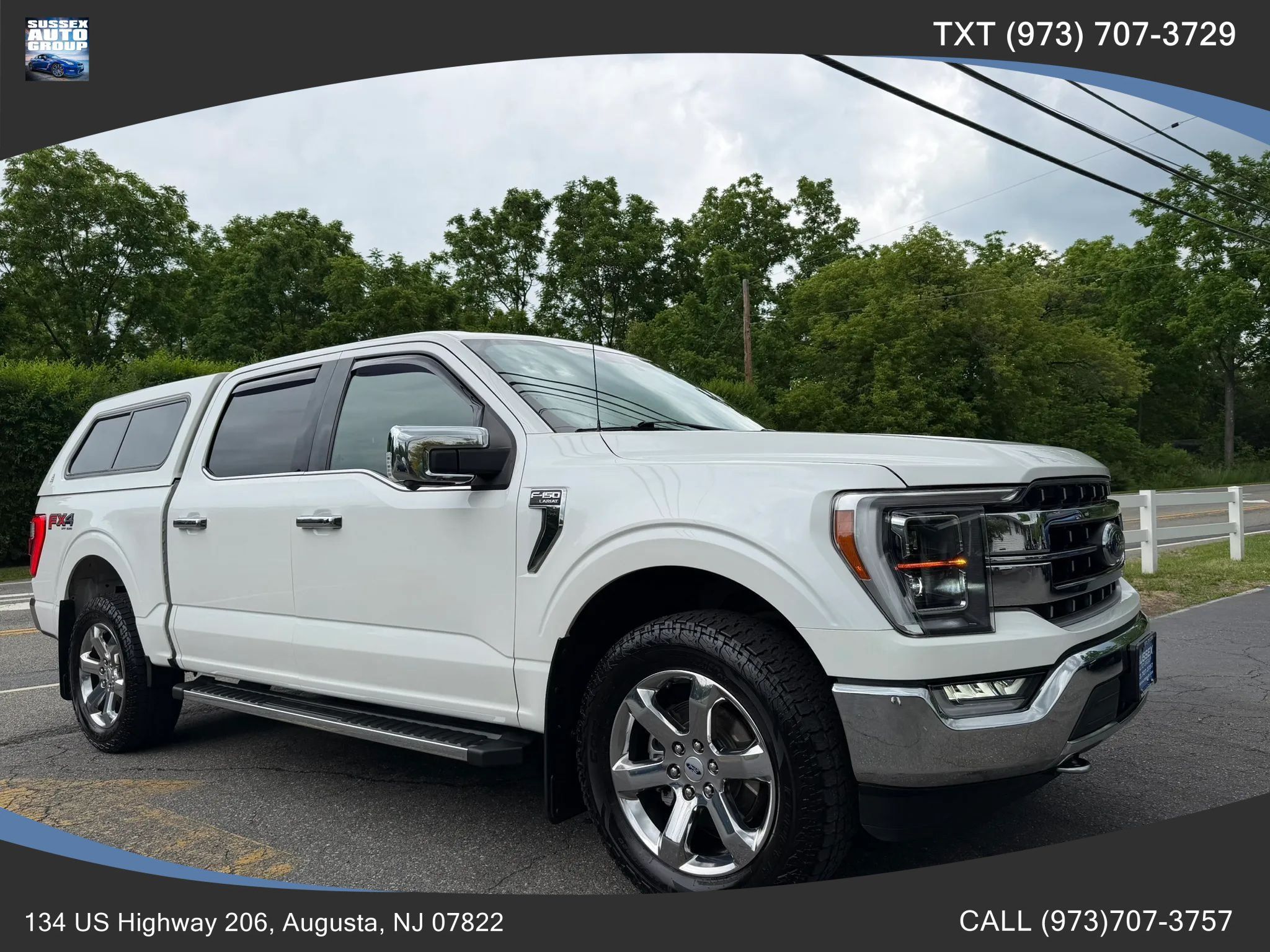 Used 2021 Ford F150 Lariat w/ Equipment Group 502A High AWD/4WD image 1