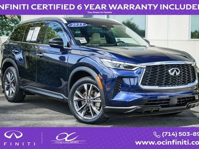 Certified 2023 INFINITI QX60 Luxe w/ Cargo Package