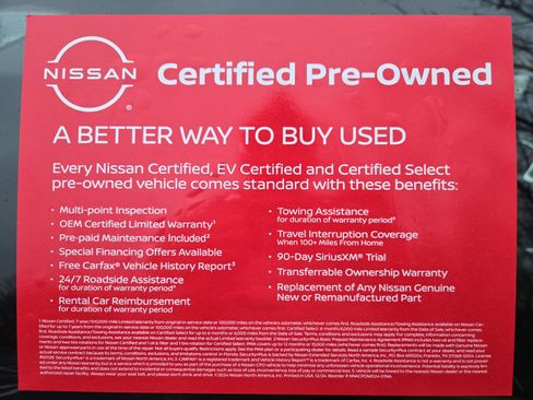 Certified 2025 Nissan Sentra SV w/ Trunk Package image 29