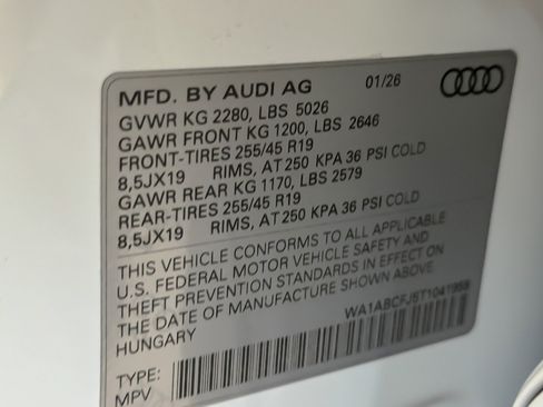 New 2026 Audi Q3 quattro 2.0T AWD/4WD image 28